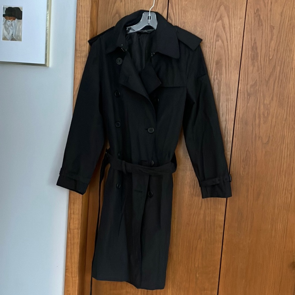 Preloved Norma Kamali trench coat!